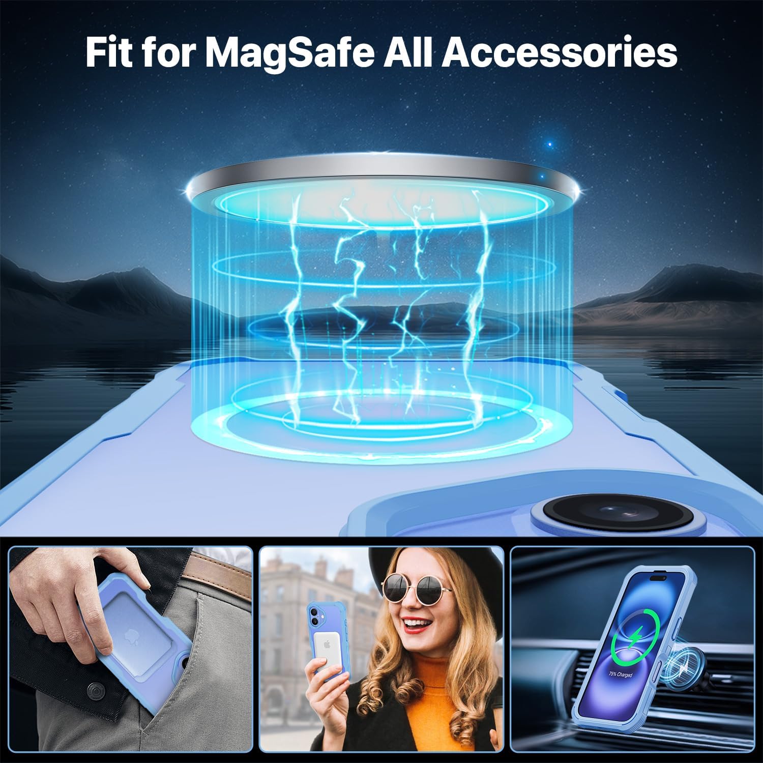 Thumbnail 3 de iPhone 16 case with MagSafe, 6.1 inch