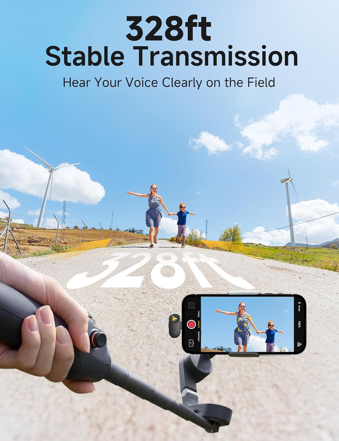 Thumbnail 4 de MAONO Wave T1 mini - PC2 USB-C wireless lavalier microphone with 4-stage noise reduction