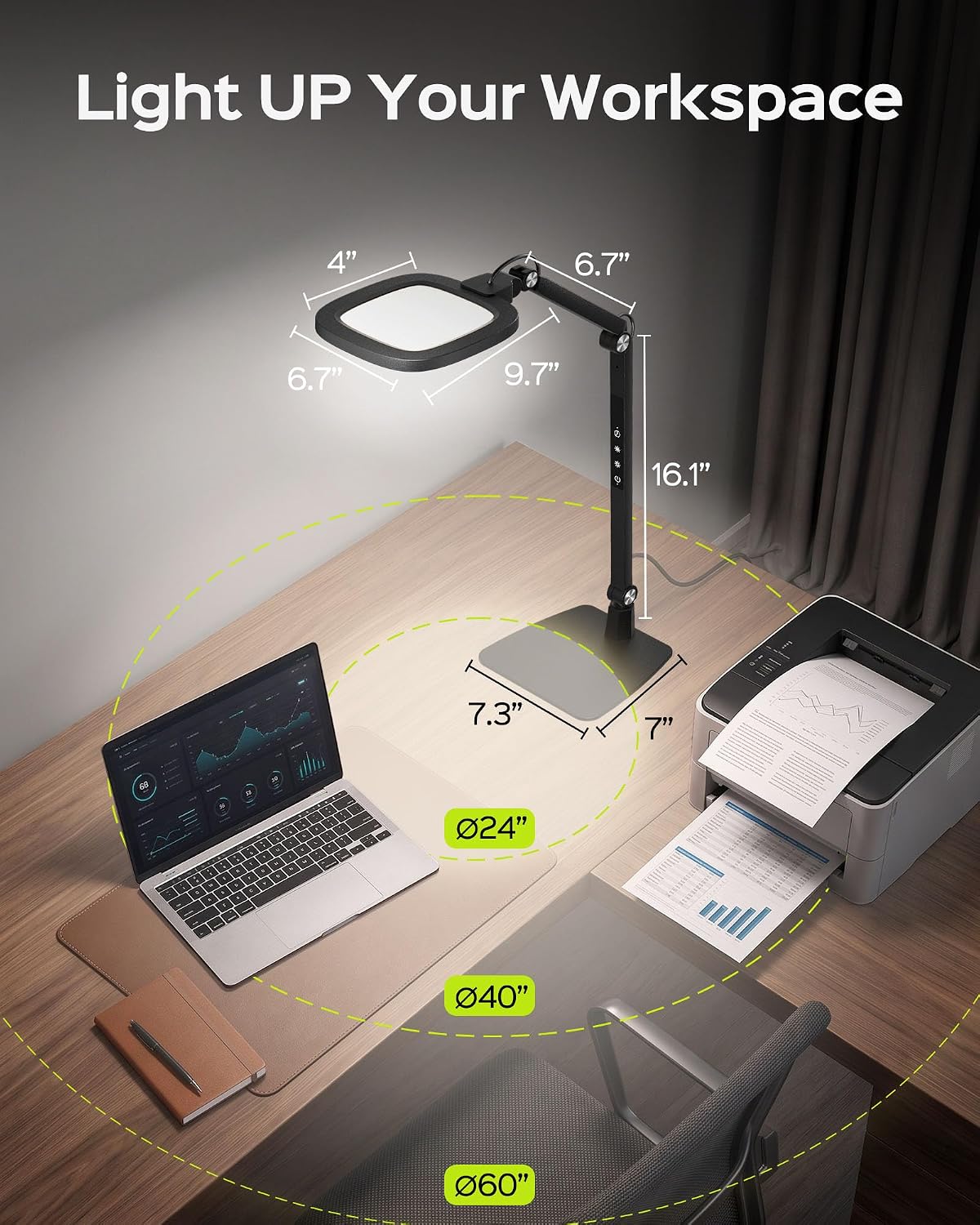 Detalle de LED Desk Lamp, 18W