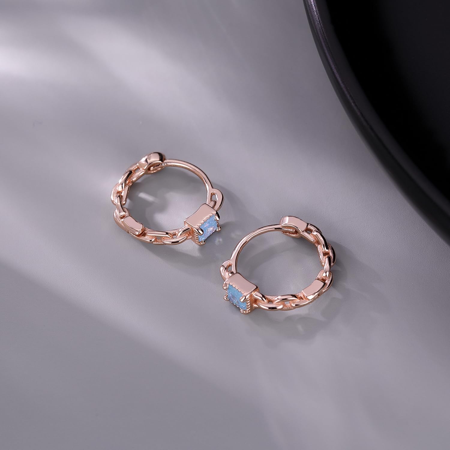 Thumbnail 4 de SLUYNZ 925 Sterling Silber Creolen 1,3 cm