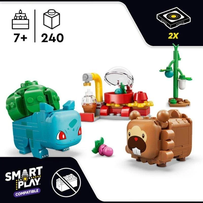 Thumbnail 3 de LEGO Pokémon Smart Play Bulbasaur e Ivysaur 72155 – 240 piezas