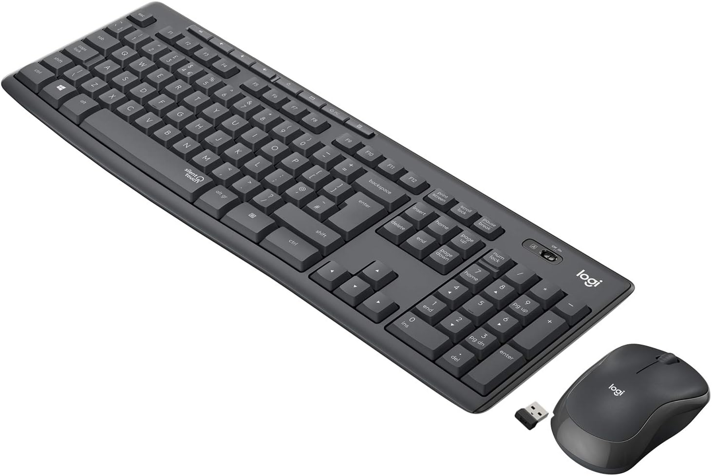 Detalle de Logitech MK295 Silencioso Inalámbrico COMBO DEU QWERTZ