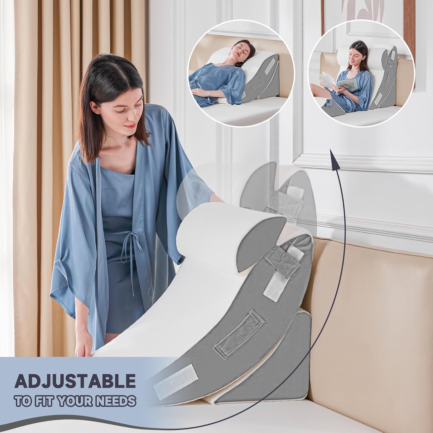 Thumbnail 5 de Yojoker 4PCS Orthopedic Wedge Pillow Set