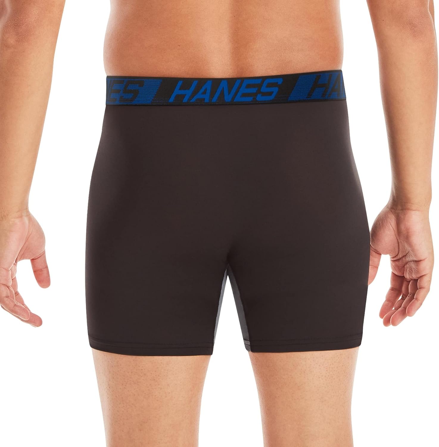 Detalle de Hanes UFSBA4 Men's Boxer Briefs, 3-Pack with Total Support Pouch