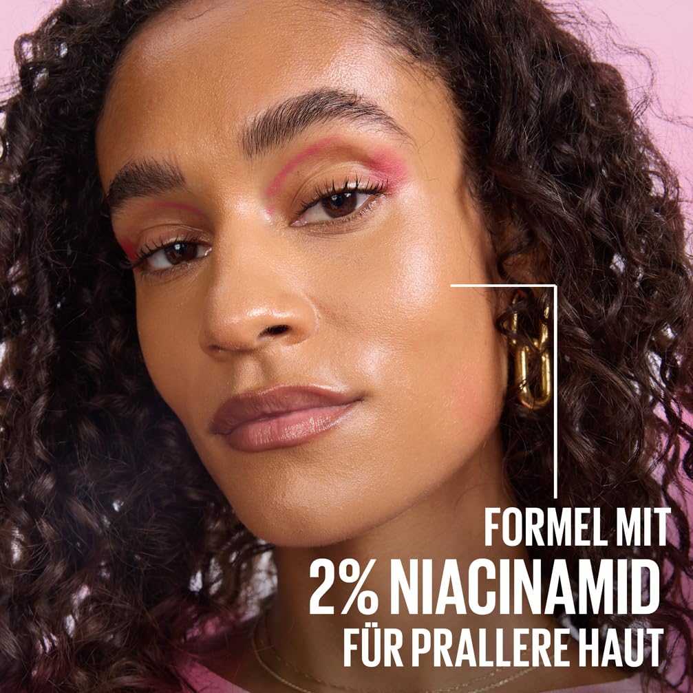 Thumbnail 4 de Maybelline New York Grippy Serum Primer mit Niacinamid – serum-to-grip Make-up Primer für bis zu 24 Stunden Halt (30 ml)