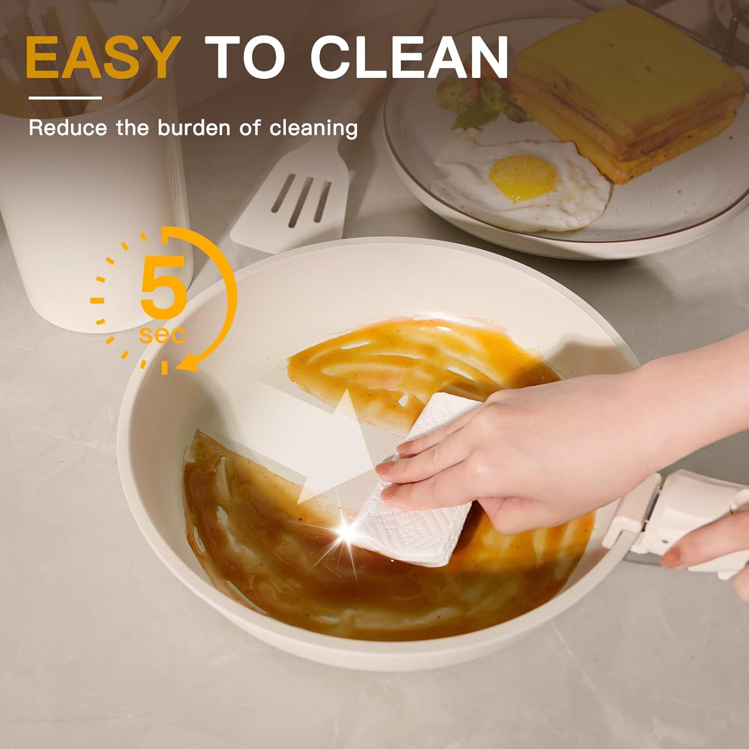 Thumbnail 4 de Astercook 23 Pc Ceramic Cookware Set