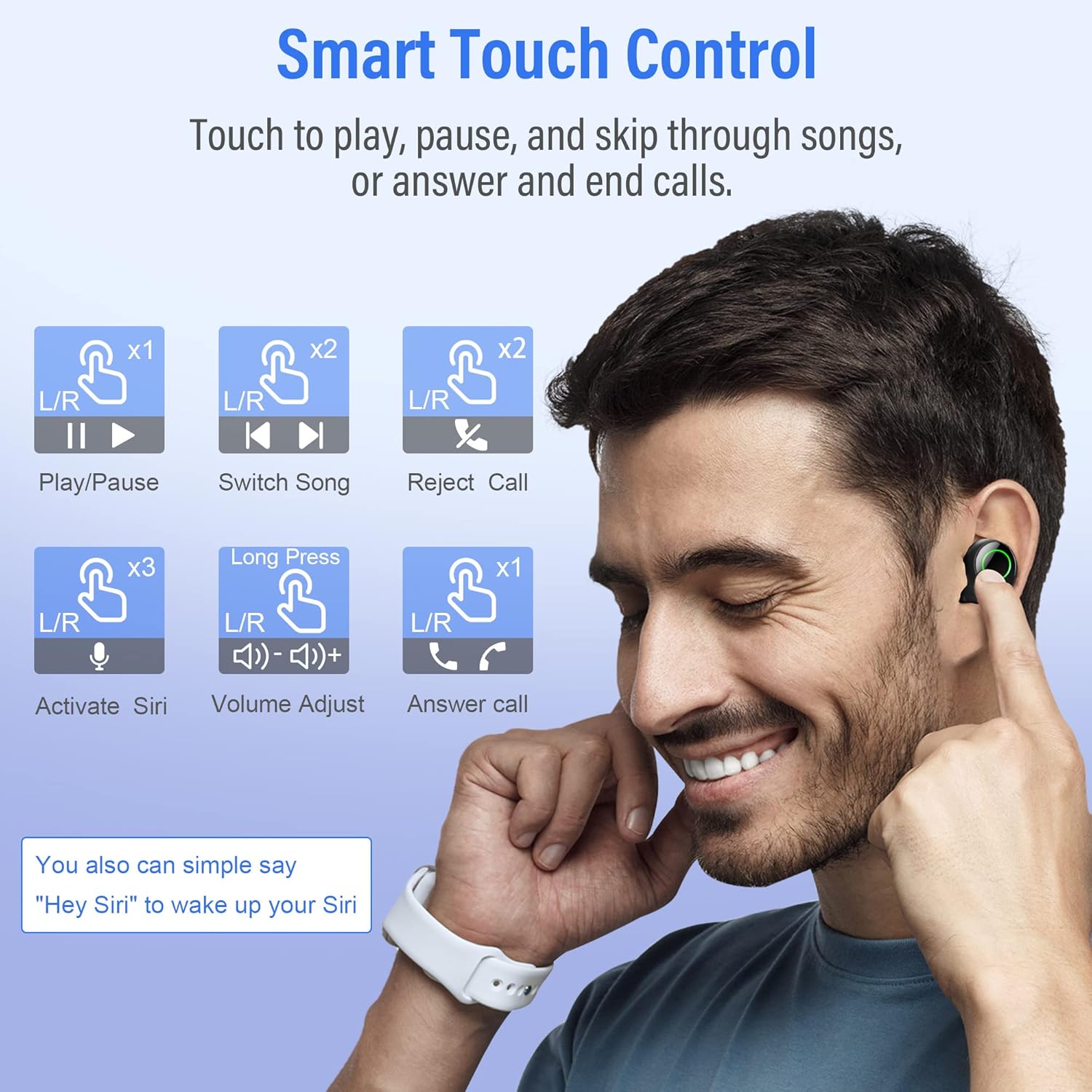 Thumbnail 5 de Esiposs Kopfhörer 156H Spielzeit