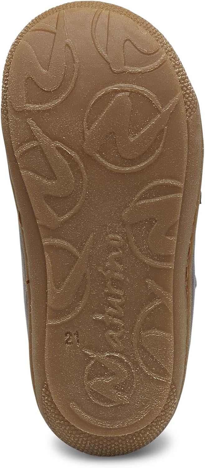 Detalle de Naturino Cocoon VL-Lauflernschuhe aus Nappaleder mit Wollfutter Anthrazit 17