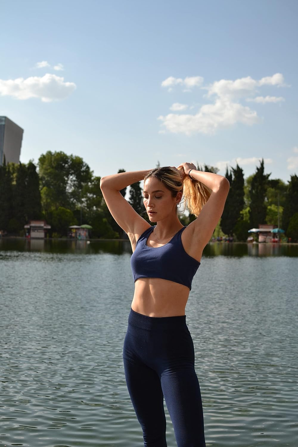 Thumbnail 3 de FOTOCITI Sport Leggings Damen High Waist