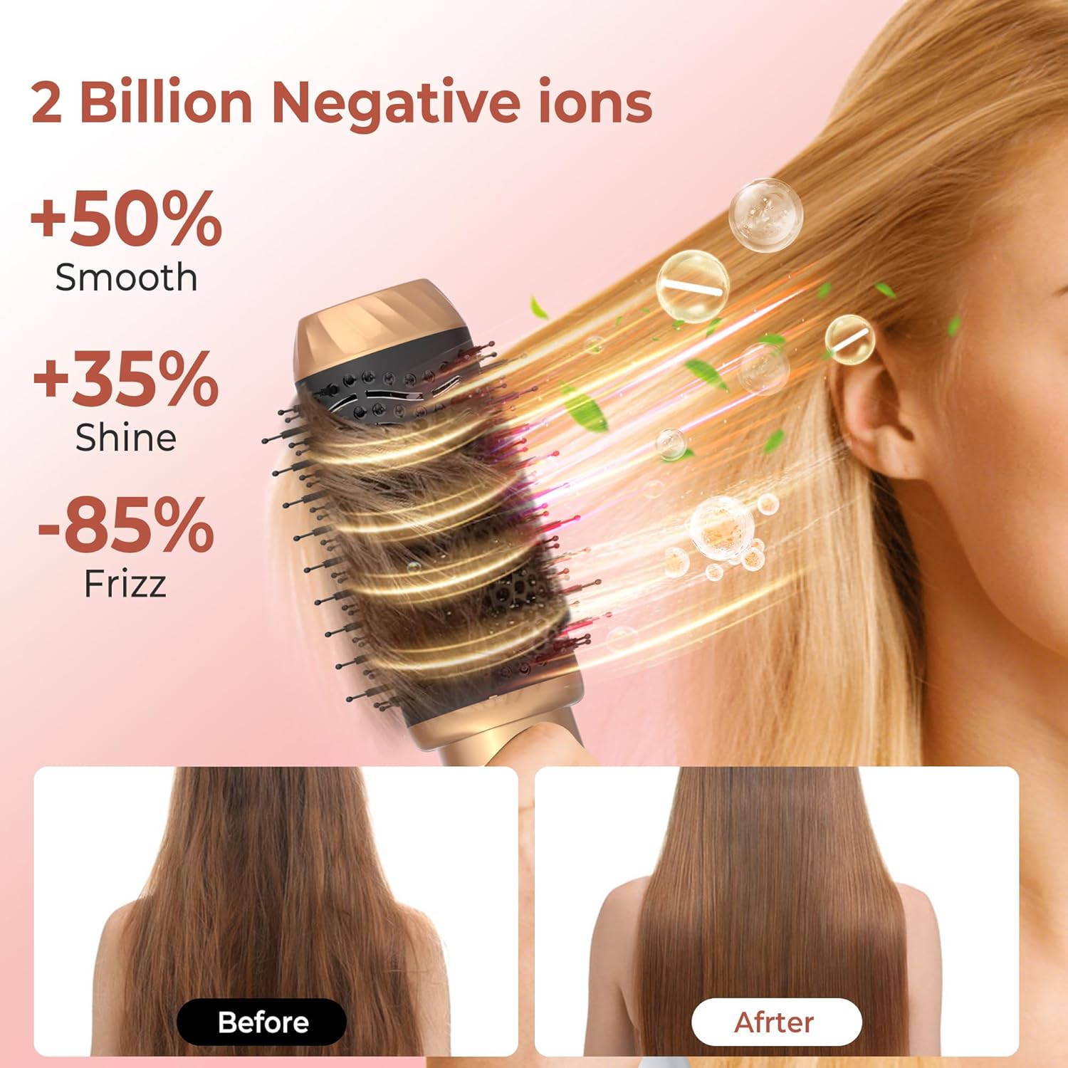 Thumbnail 6 de MogaWave Airbrush Hair Styler 6 in 1 Magic Styler Pro – 360° Auto Curler & Dryer for All Hair Types