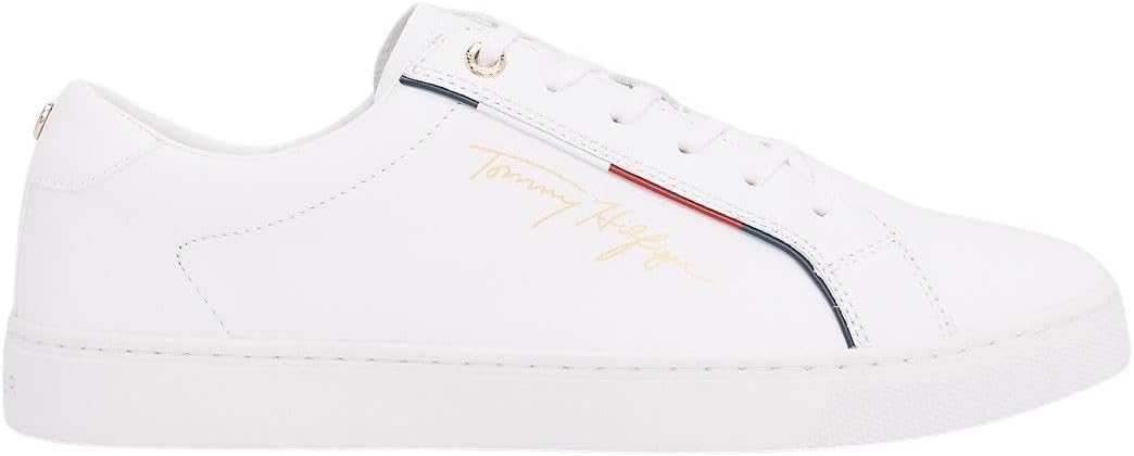 Thumbnail 5 de Tommy Hilfiger Damen Cupsole Sneaker Tommy Signature – Leder, klassisch und vielseitig