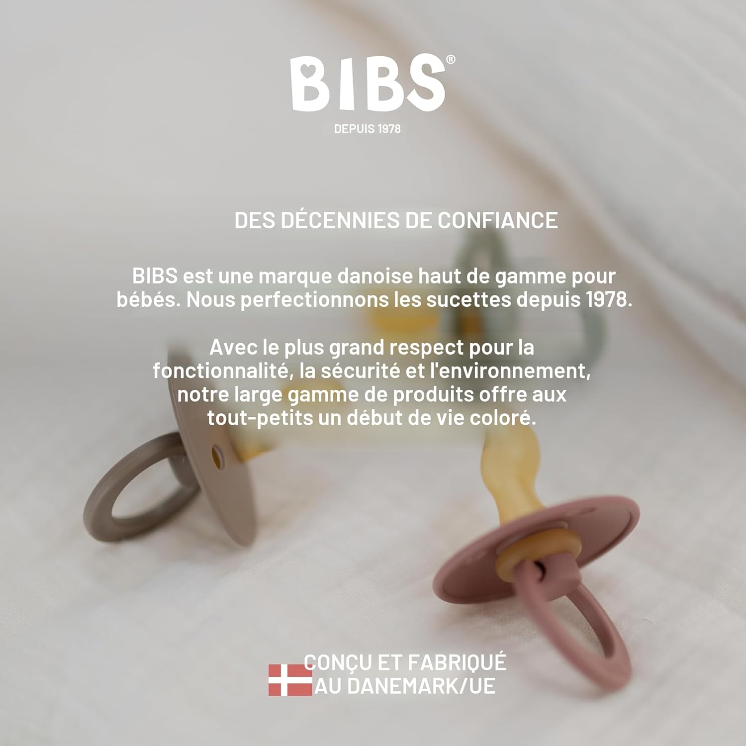 Thumbnail 5 de Tétine BIBS Colour, lot de 2 sucettes, sans bisphénol A ⚙