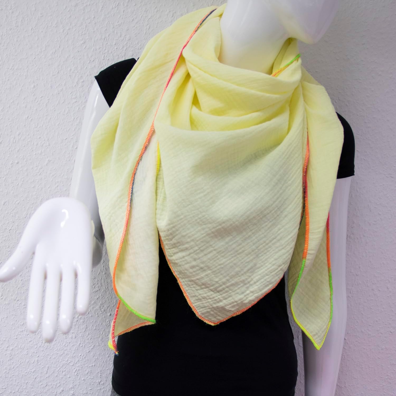 Detalle 2 de Gloop Damen XXL Dreieckstuch 135 cm