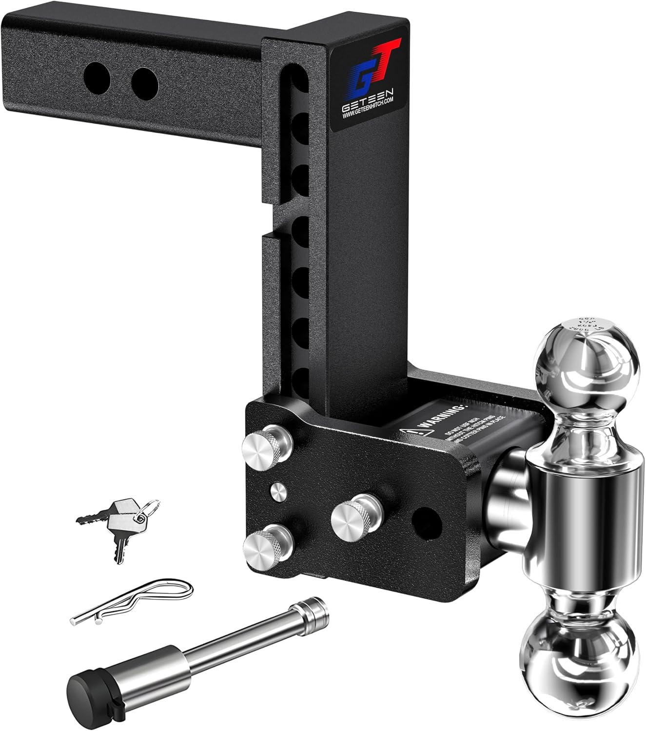 Detalle de Geteen Adjustable Trailer Hitch, 2.5-Inch Receiver