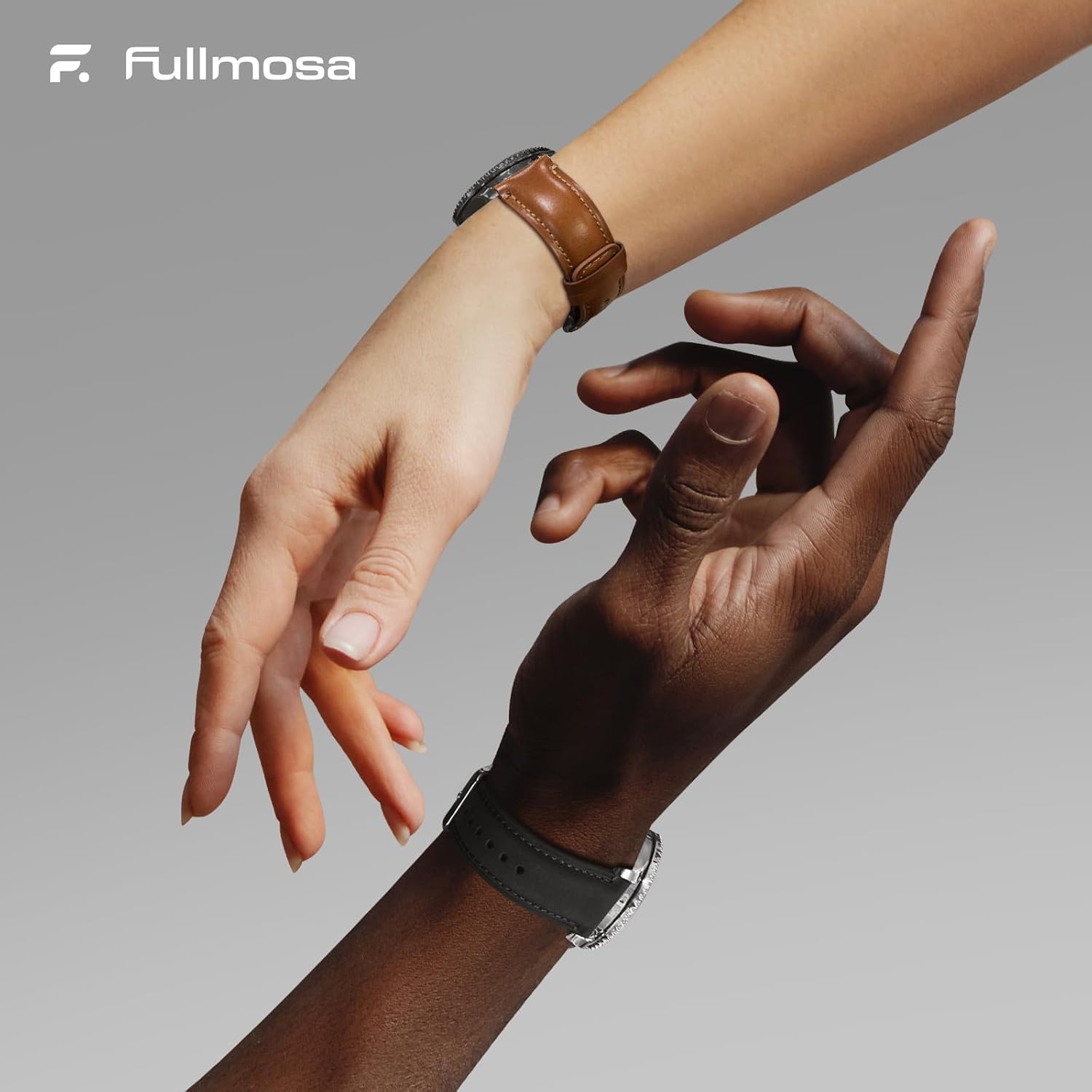 Thumbnail 4 de Fullmosa bracelets montre cuir 22 mm