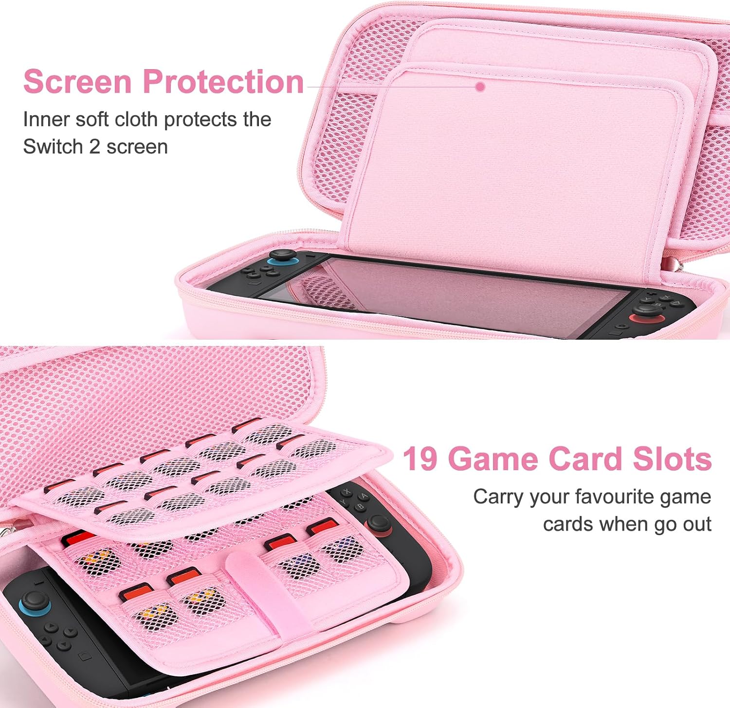 Thumbnail 3 de Younik Switch 2 case, 19 game slots