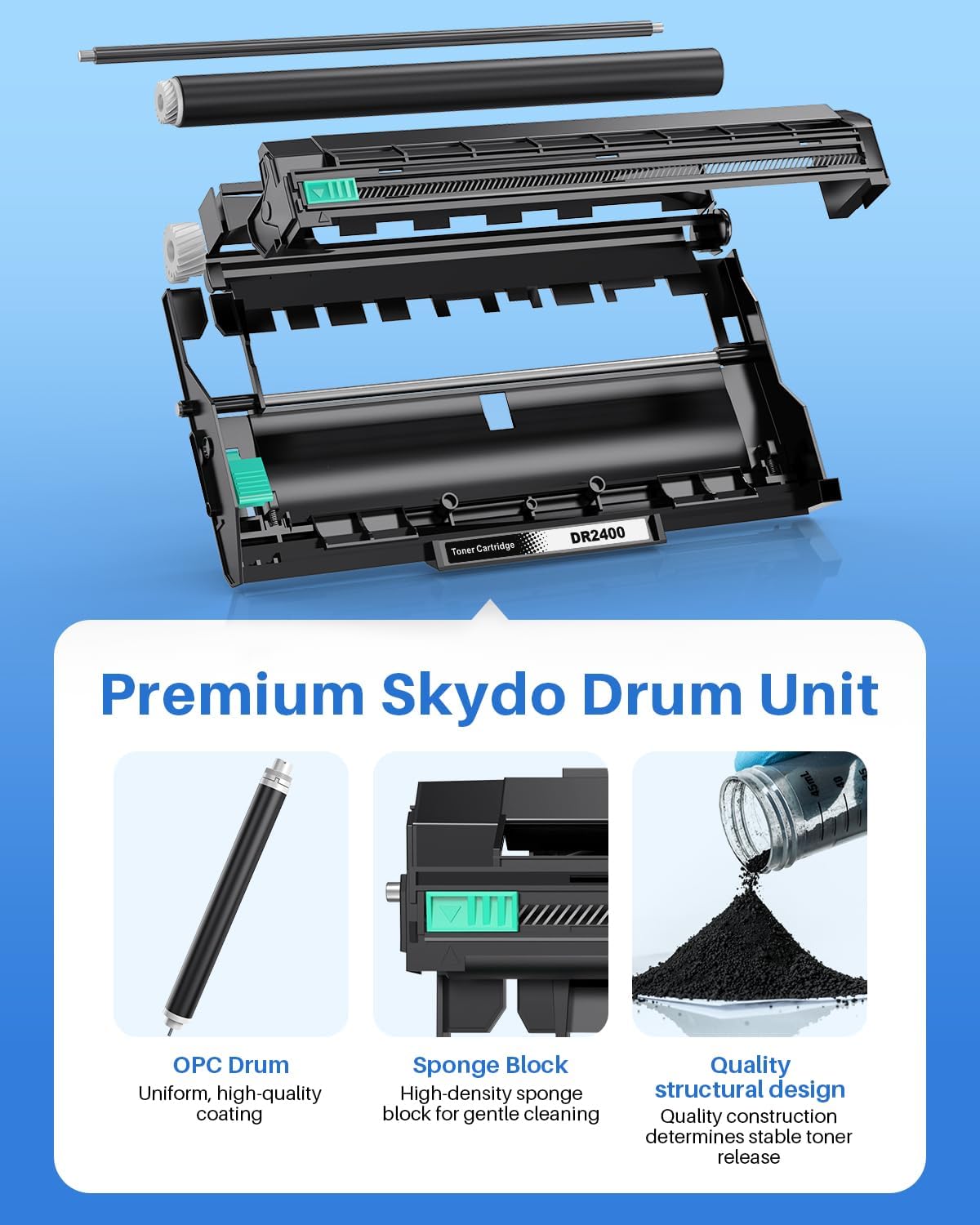 Thumbnail 1 de Skydo DR2400 Drum Unit 12,000 pages 🖨