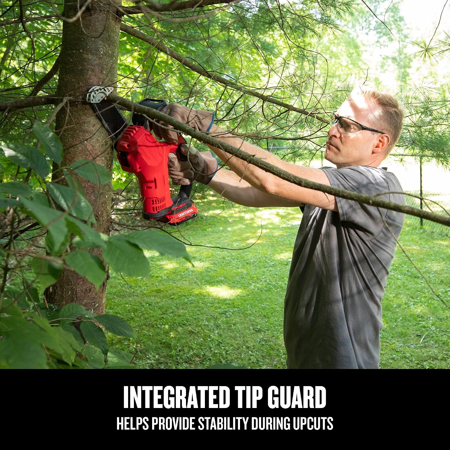 Detalle 2 de CRAFTSMAN Cordless Pruning Chainsaw, 2.0Ah