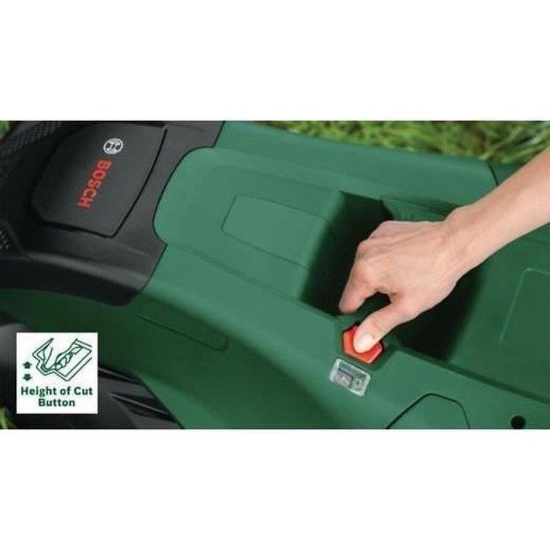 Detalle 2 de Bosch AdvancedRotak 40-650: Cortacésped de empuje 1700 W, 40 cm, 7 alturas