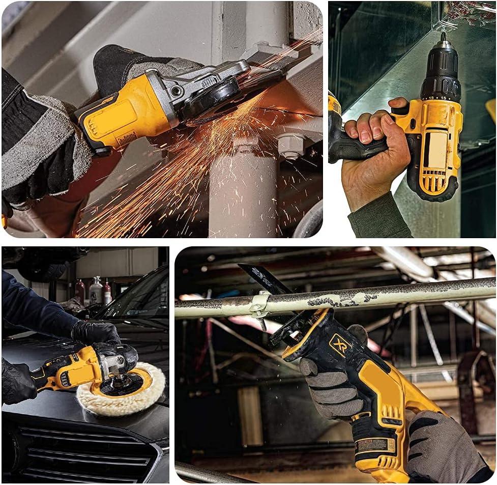 Thumbnail 6 de 2-Pack Power Elektro DCB184 18V 5.0Ah Replacement XJ Battery for Dewalt