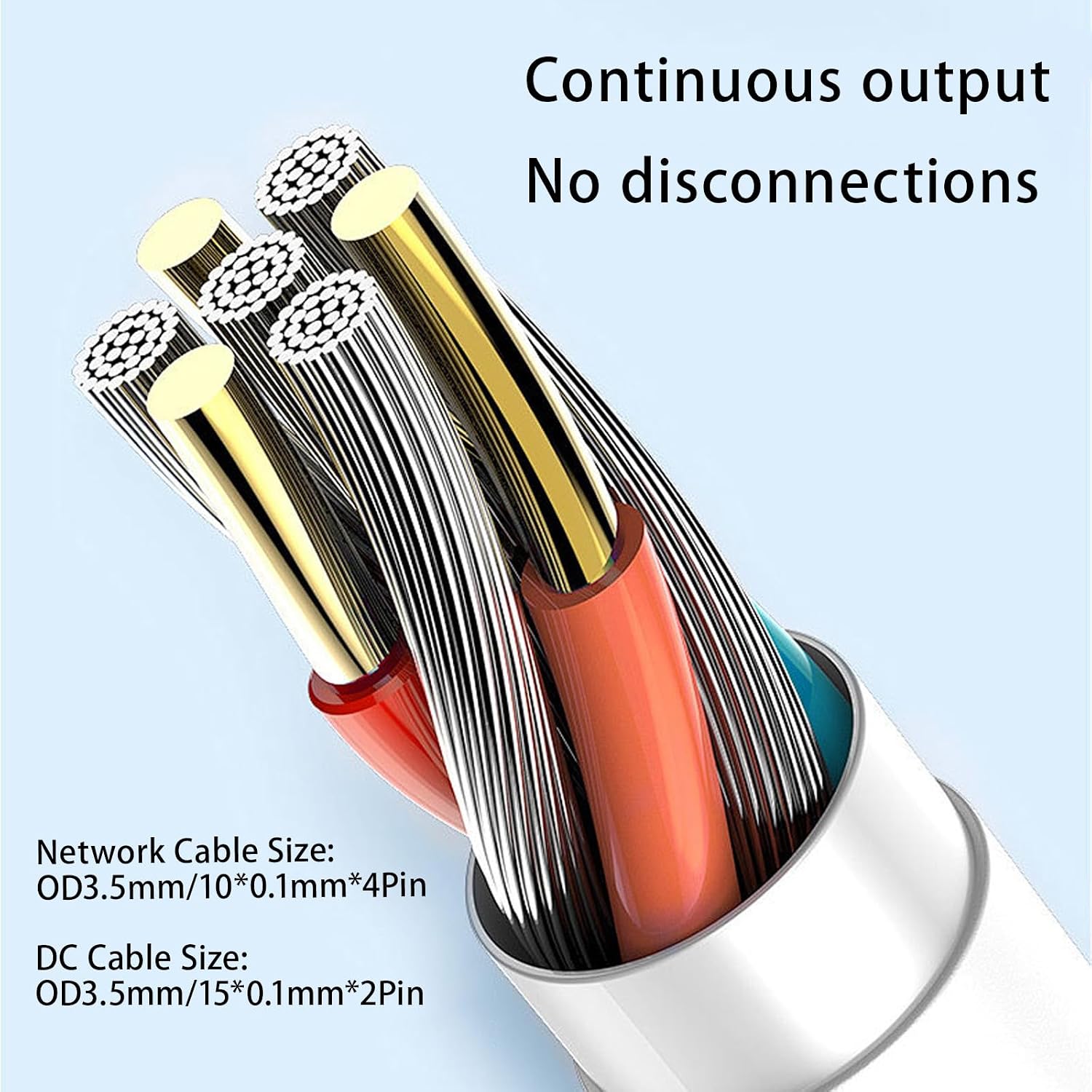 Thumbnail 4 de TIENFOKOTA PoE Splitter: Power over Ethernet for IP Cameras & Switches