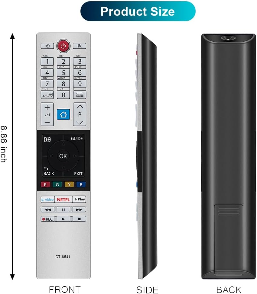 Thumbnail 6 de Gvirtue CT-8541 universal remote for Toshiba TVs