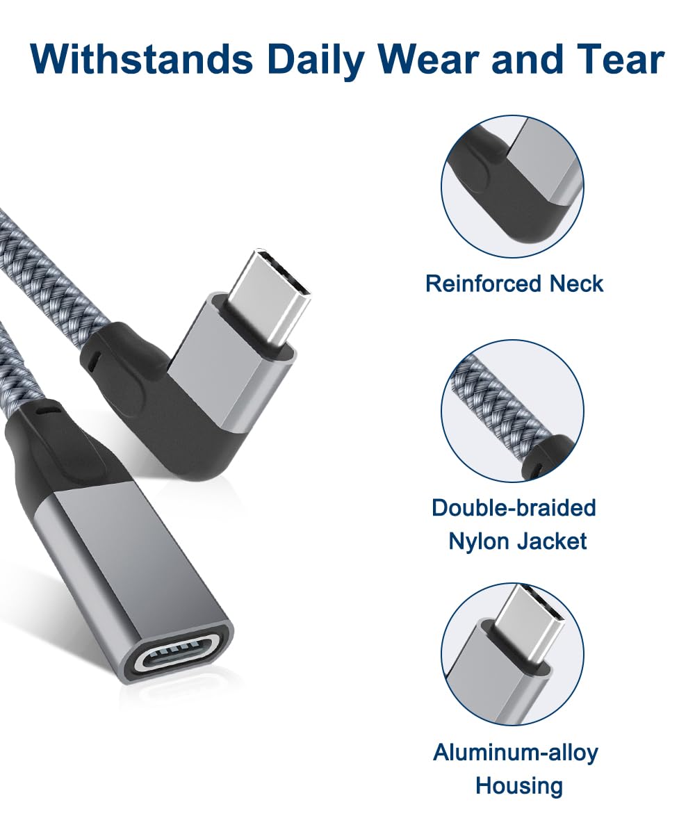 Detalle 2 de RUXELY USB C VerlĂ€ngerung 0,2 m đ