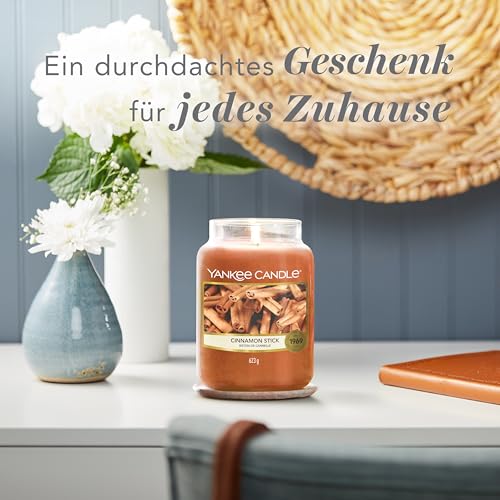 Thumbnail 6 de Yankee Candle Cinnamon Stick Duftkerze im Glas, groß, 110 bis 150 Stunden