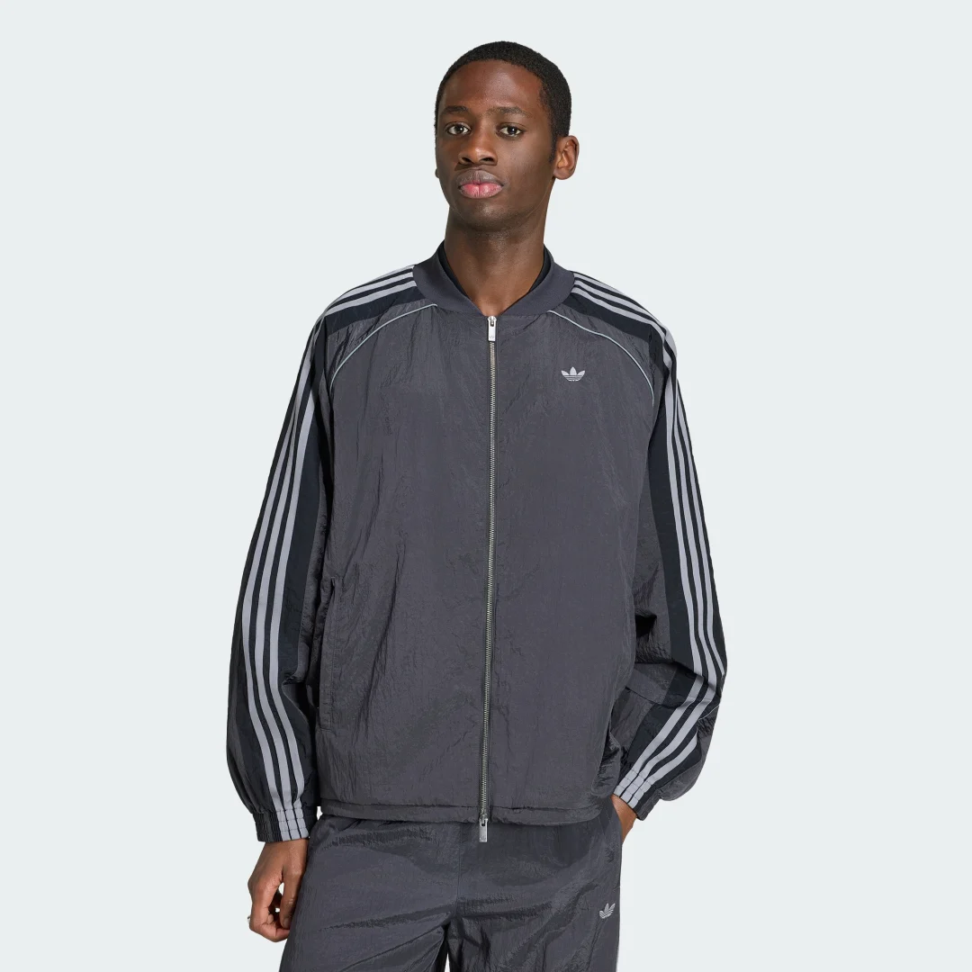 Detalle de Adidas Chaqueta de Chándal Adilenium Season 5 — color negro