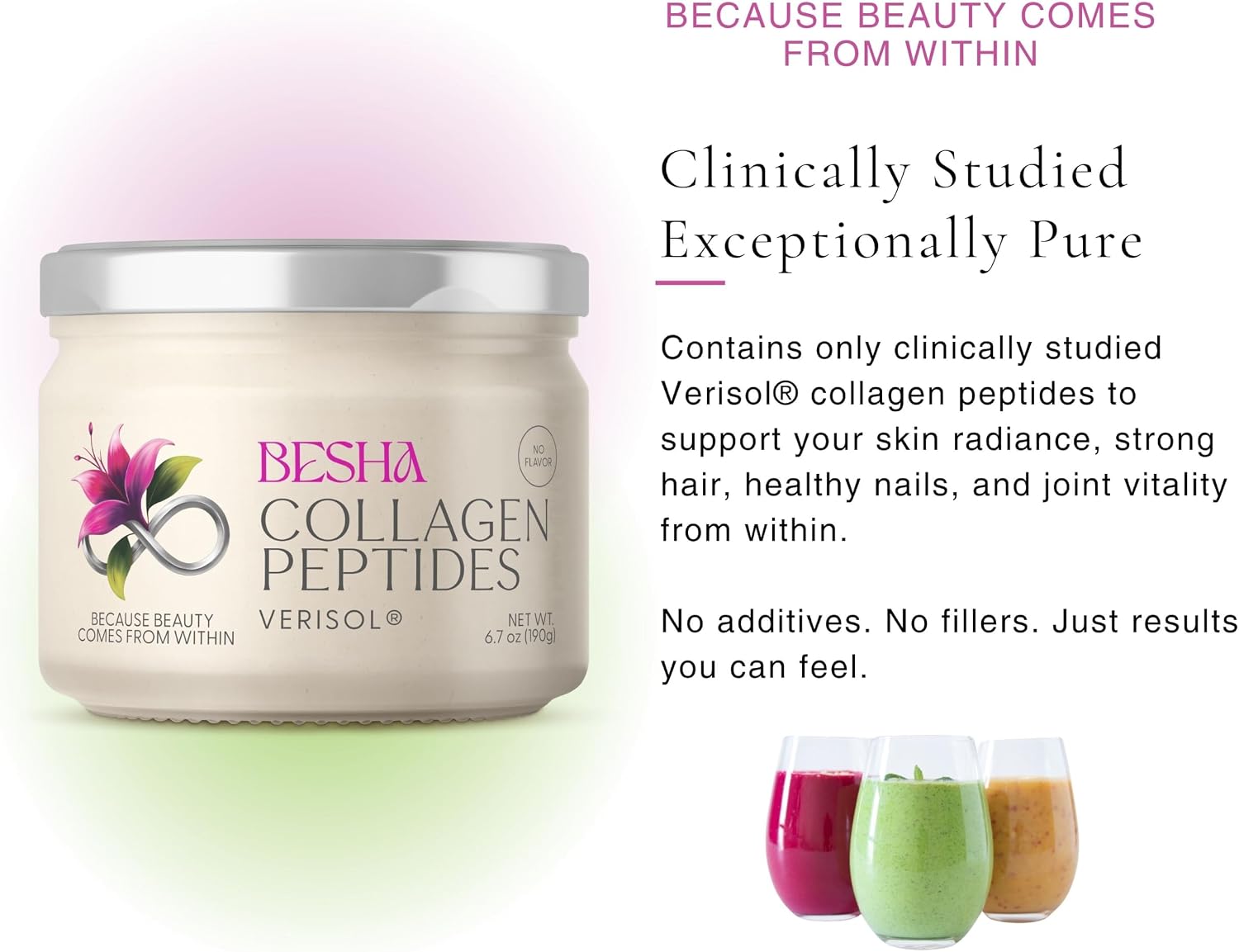 Thumbnail 6 de BESHA INC Verisol Collagen Bioactive Peptides Powder, Pure Formula, 2-Month Supply