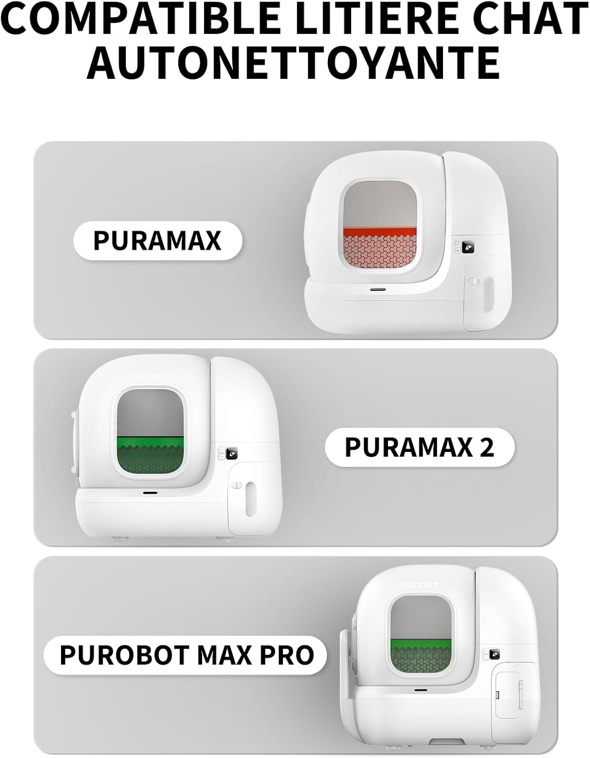 Detalle 2 de PETKIT Sac Poubelle Pura MAX 2