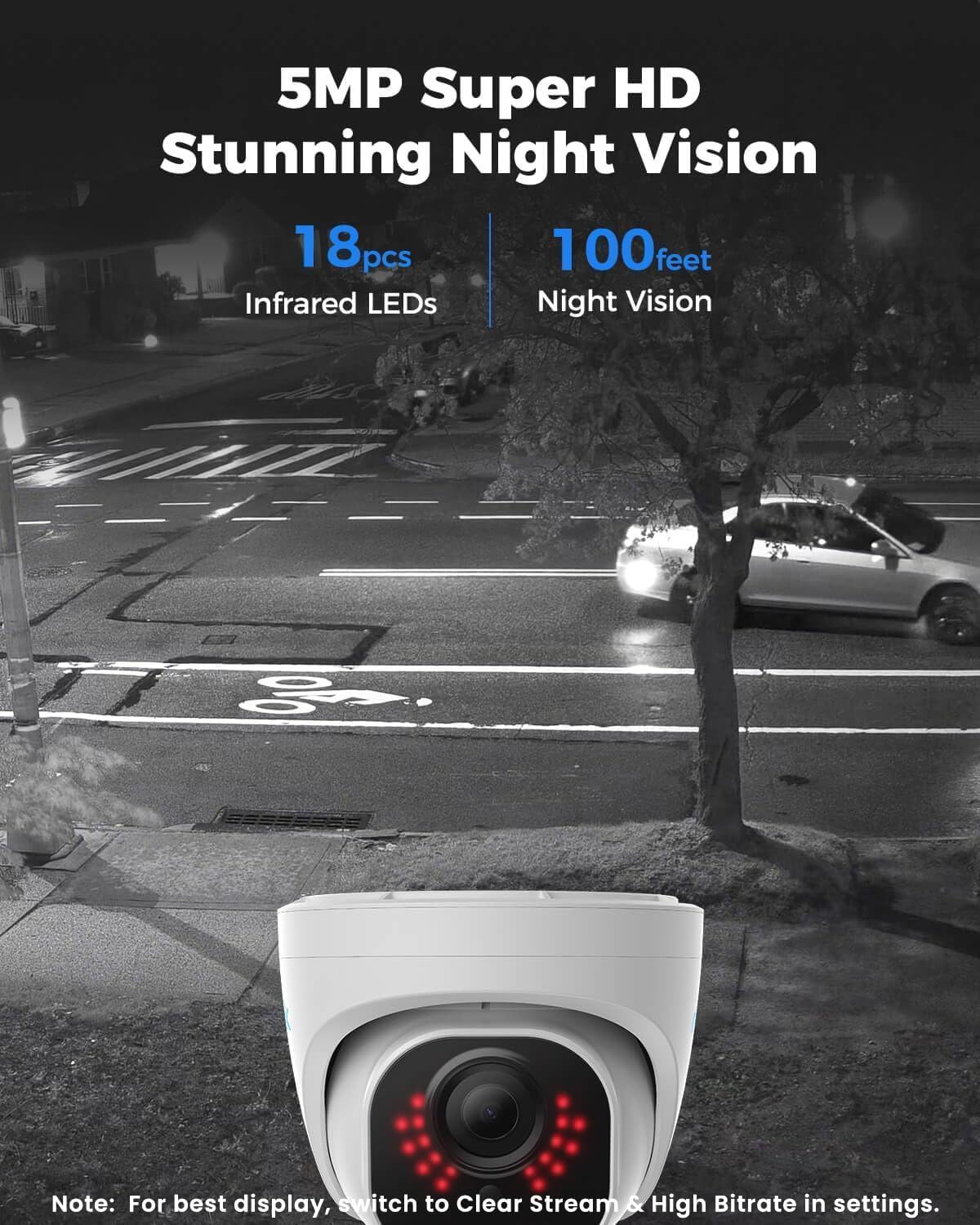 Thumbnail 2 de REOLINK RLC-520A 5MP PoE Security Camera with IR Night Vision