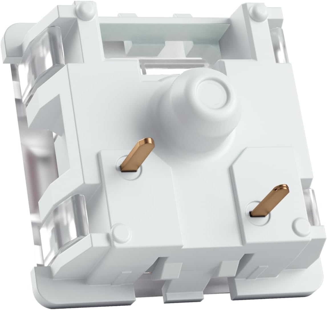Detalle de Glorious Gaming 120x Gateron Red Mechanical Switches (3-Pin, SMD-LED Compatible) – High-Speed Linear Feel