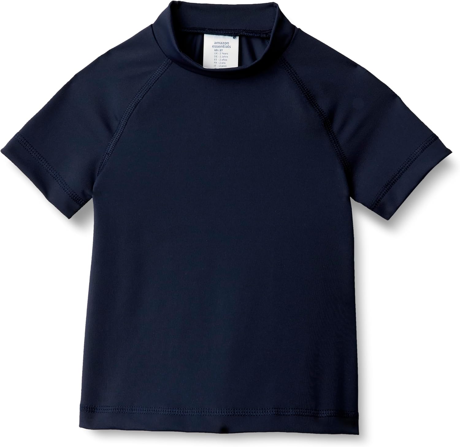 Detalle de Amazon Essentials Boy's Short-Sleeved Rashguard T-Shirt
