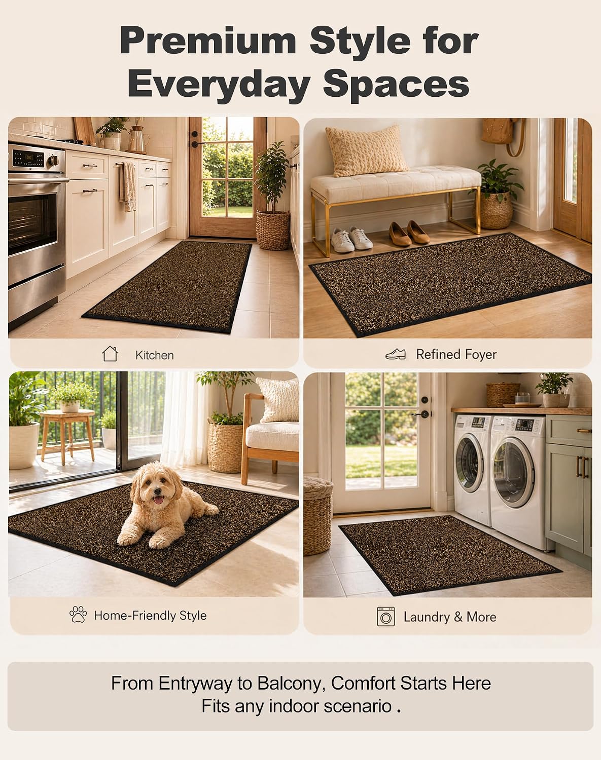 Detalle de Mibao Door Mat 36" x 24