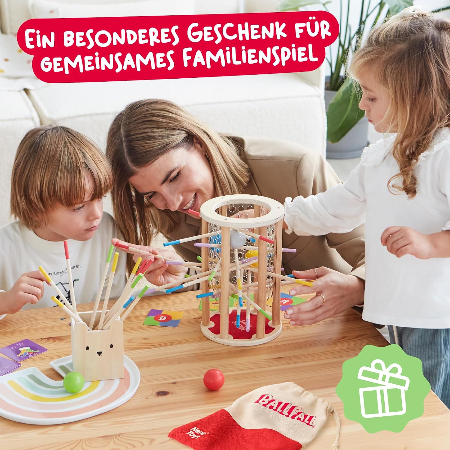 Thumbnail 4 de Nene Toys BALLFALL Groß – Lernspiel ab 3 Jahre