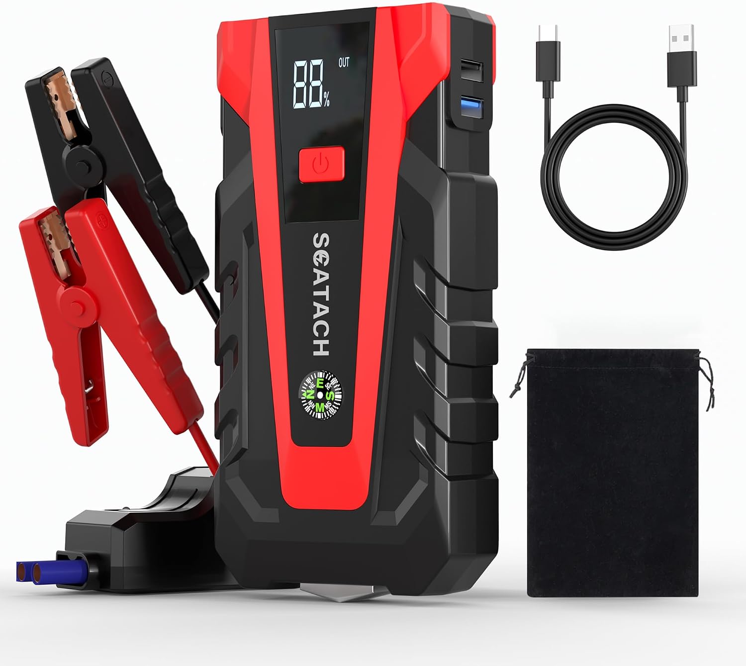 Detalle de Scatach Car Battery Jump Starter 3000A