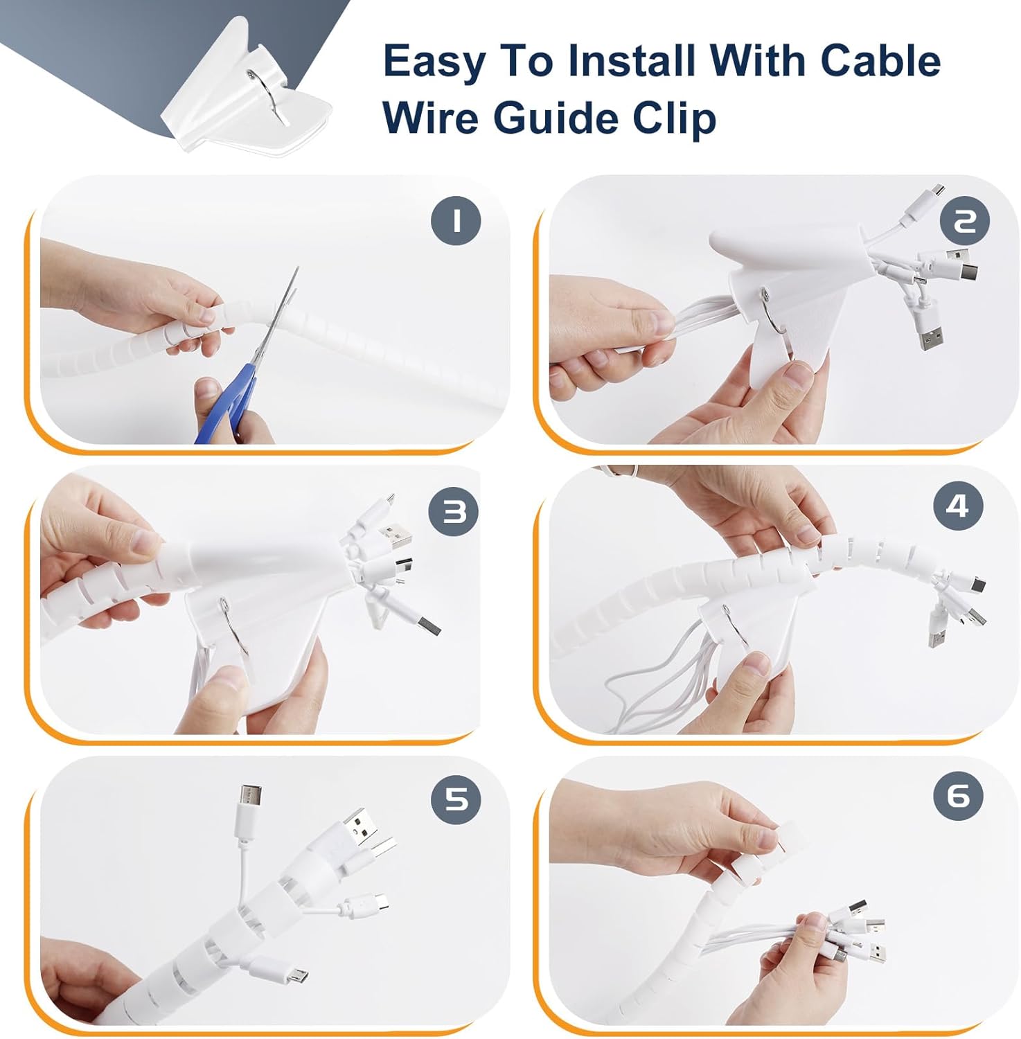 Thumbnail 5 de Romon Cubre Cables Espiral 22–28 mm