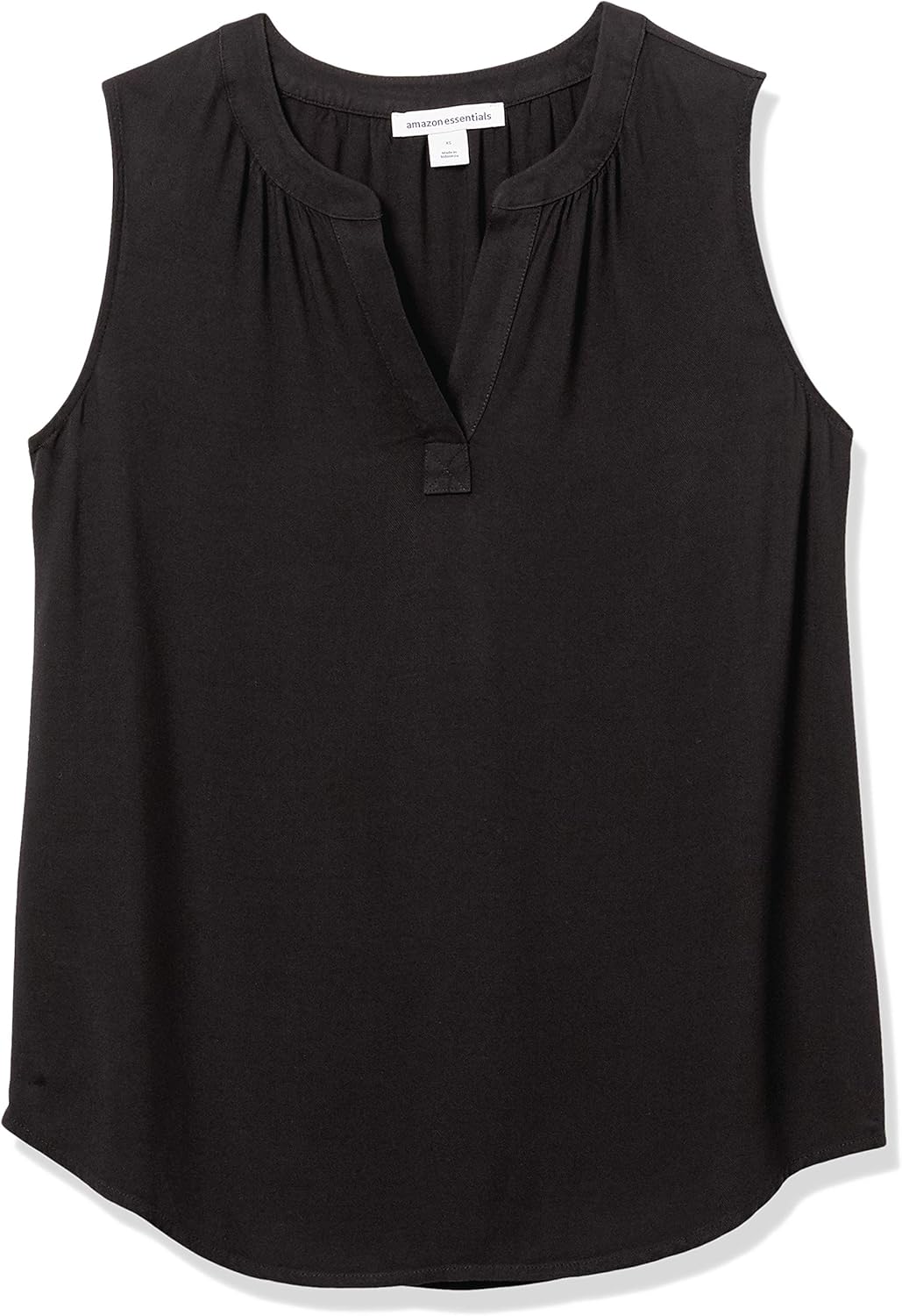 Thumbnail 4 de Amazon Essentials Women’s Sleeveless V-Neck Woven Shirt (Relaxed Fit, Flowy Twill)