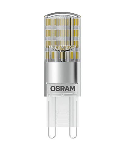 Detalle de OSRAM LED BASE PIN G9 – Lot de 3 ampoules LED 2,60 W (≈30 W incandescent), 2700 K, blanc chaud