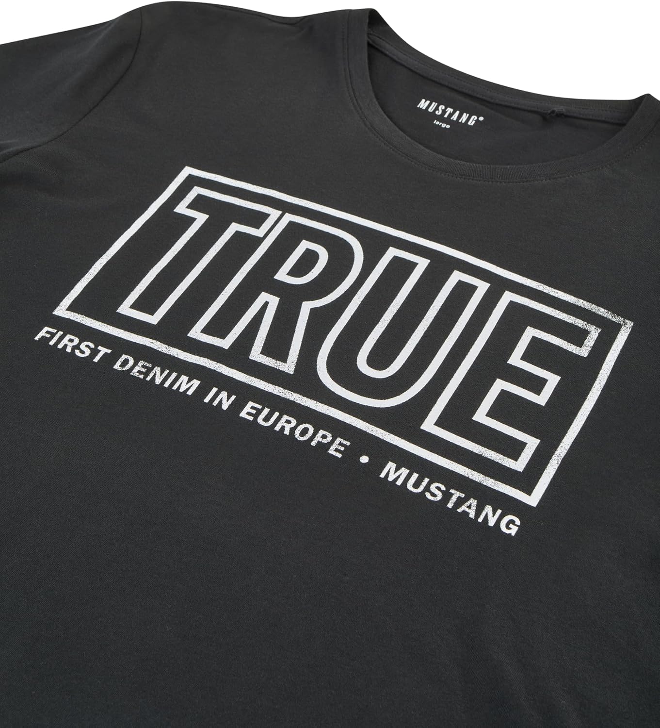 Thumbnail 6 de MUSTANG Herren Baumwolle Regular Fit 4er Pack T-Shirts – Rundhals, Kurzarm, Logoprint