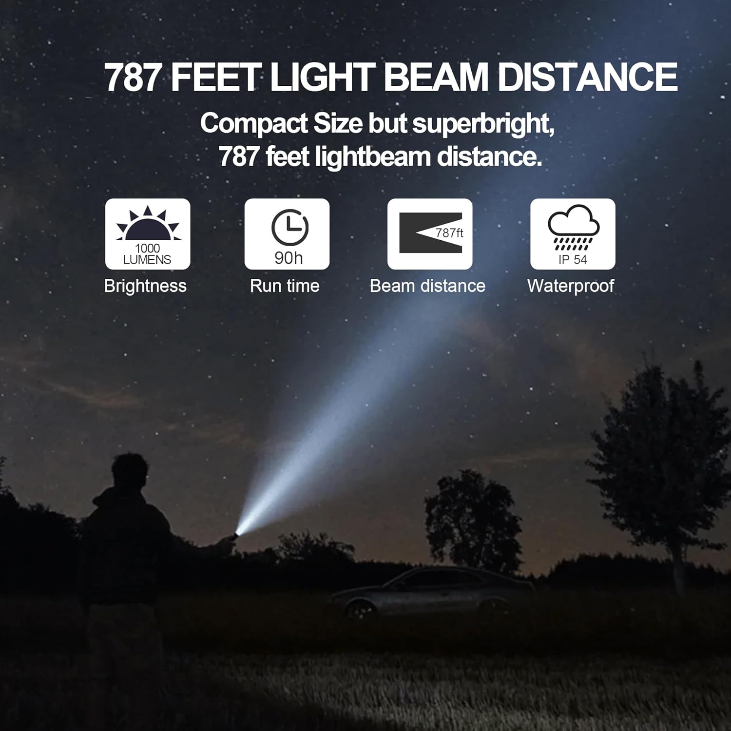 Thumbnail 2 de Xiaomi Mi Multi Function Flashlight Black EU (BHR7004GL)