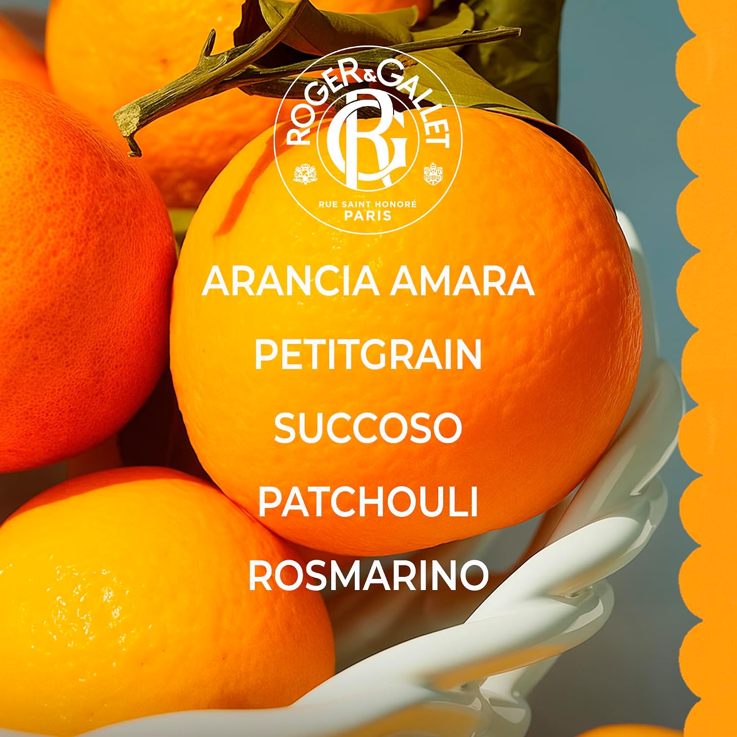 Thumbnail 3 de Roger&Gallet Bois d’Orange – Set di saponette di benessere da 3 da 100 g (arancia amara, petit-grain, patchouli)