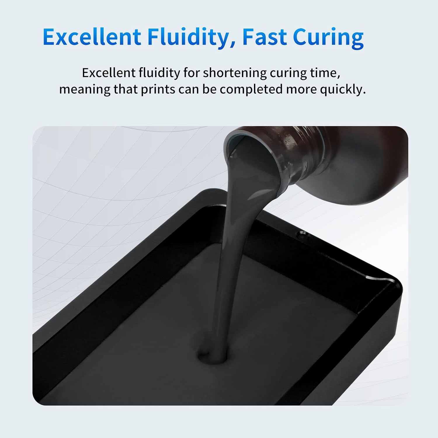 Detalle de ANYCUBIC 3D Printer Resin 1kg