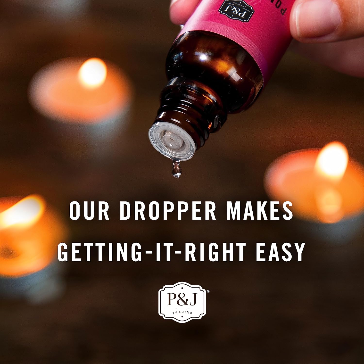 Detalle de P&J Fragrance Oil Favorites Set — Fresh Cotton, Amber, Leather, Strawberry Shortcake, Lilac, Vanilla (6x10ml)