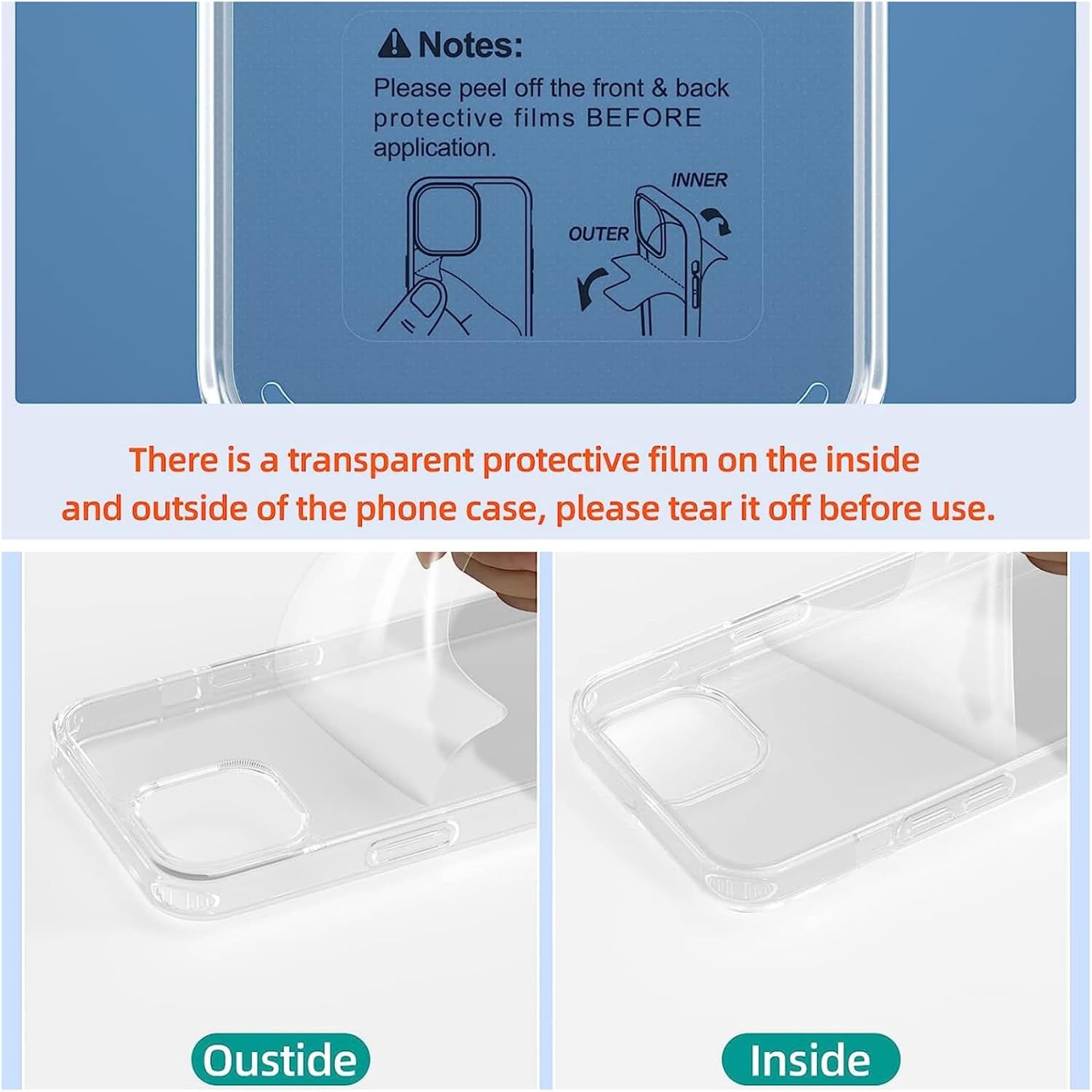 Detalle de Vaykwo Handykette für Samsung Galaxy A55 5G / A35 5G – transparente Case zum Umhängen mit Kameraschutz und Bildschirmschutz, grau