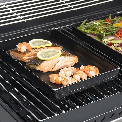 Detalle de Durandal Selection Plaque Barbecue 1.5 litres – Plaque cuisson BBQ antiadhésive pour four
