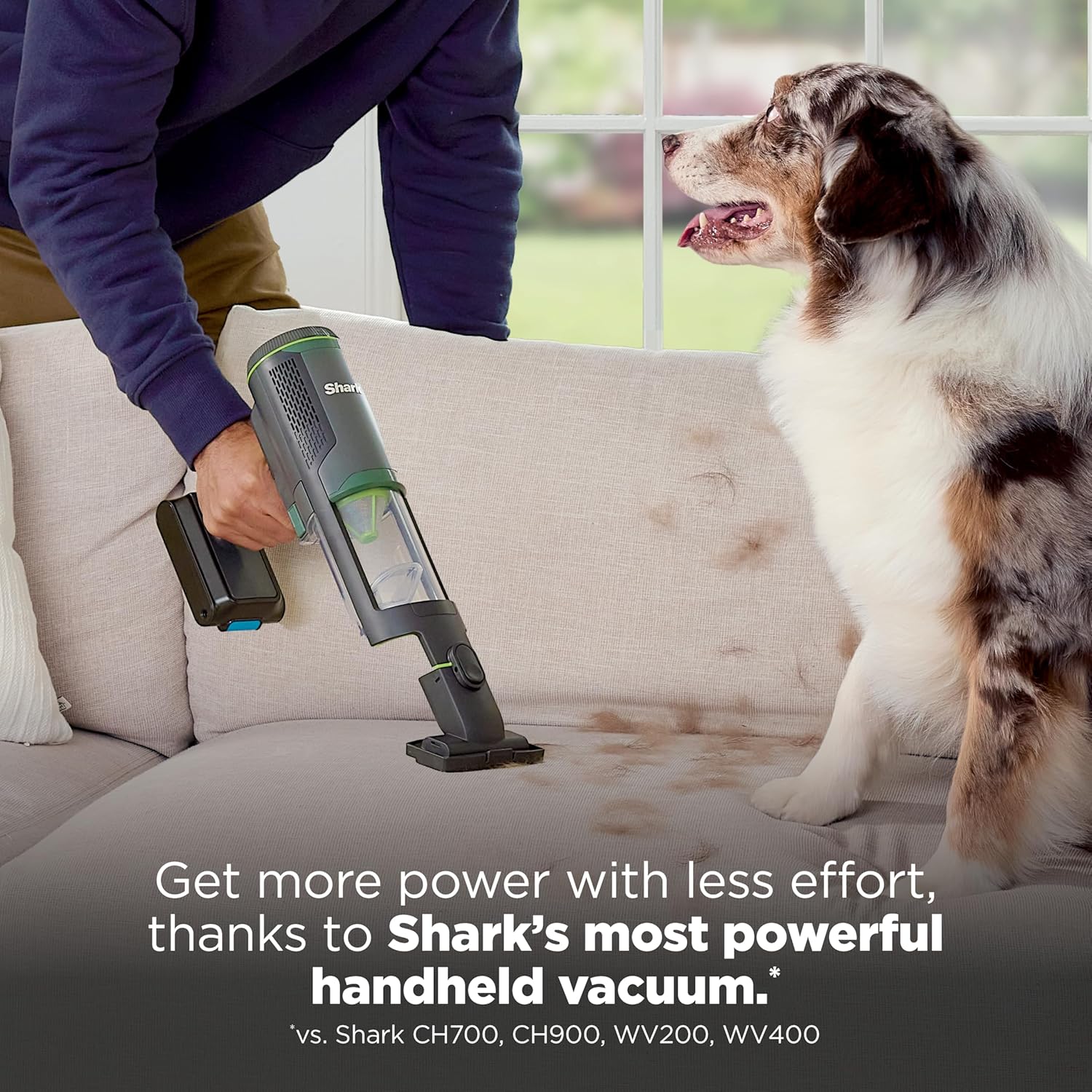 Detalle 2 de Shark PowerBoost Cordless 2-in-1 Car/Home Handheld PowerVac (BH102)