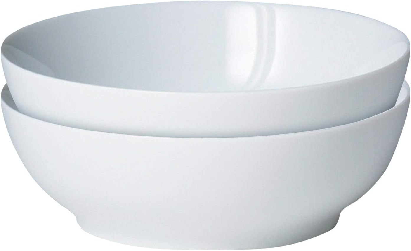 Thumbnail 4 de Denby White Porcelain Pasta Bowls 1.18L set of 4 🍽