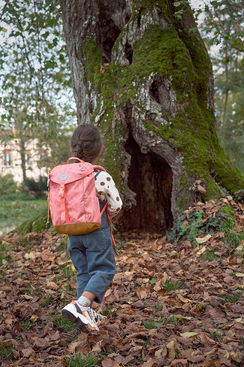 Detalle de LÄSSIG Mini Outdoor Backpack Adventure – Kinderrucksack 9 Liter, ab 3 Jahren, Blau